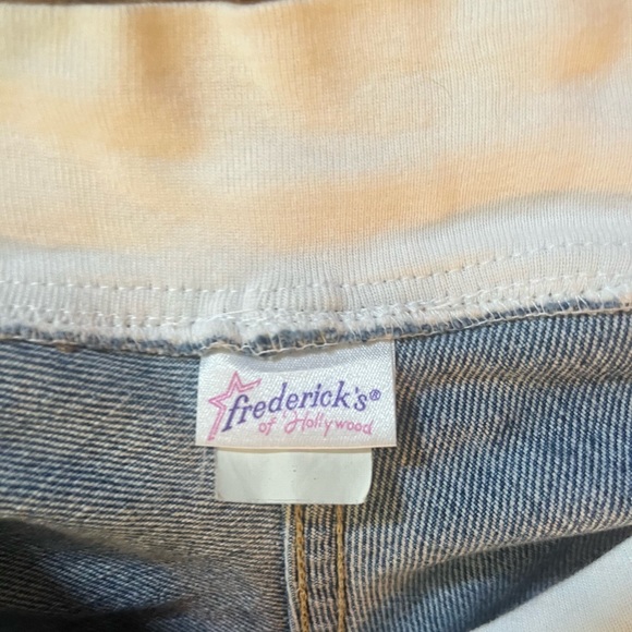 Rare Vintage 80s Frederick's of Hollywood American Flag Crop Jacket MAGA - Picture 5 of 9